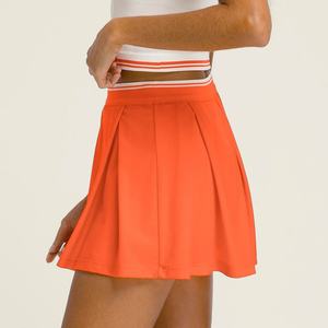 Ensemble de 2 jupes-culottes décontractées imprimées, résistantes aux UV, légères, à taille haute, plissées, pour le sport et le tennis - Product Image 4