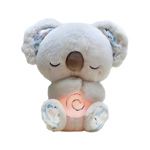 Peluche luminoso transfronterizo de nutria y oso, de algodón PP, muñeco de confort relajante para el sueño del bebé, regalo adorable para niña - Product Image 4