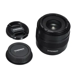 YN50mm f1.4 C 렌즈 YN50mm F1.4 표준 프라임 렌즈 70D 5D2 5D2 600D DSLR 카메라 용 대형 조리개 자동 초점 렌즈