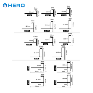 <span class=keywords><strong>Profilo</strong></span> di transizione per pavimenti <span class=keywords><strong>in</strong></span> ceramica e <span class=keywords><strong>alluminio</strong></span>, tipo Hero Metal Edge, con angolo bullnose, <span class=keywords><strong>profilo</strong></span> <span class=keywords><strong>Jolly</strong></span> Beading, per piastrelle <span class=keywords><strong>in</strong></span> gres porcellanato, a forma di arco curvo - Product Image 6