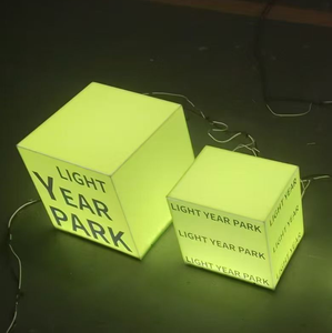 Bán buôn tùy chỉnh Acrylic dẫn ánh sáng hộp hình chữ nhật dễ dàng cài đặt bền 3D chiếu sáng hiển thị cho quảng cáo không thấm nước - Product Image 2