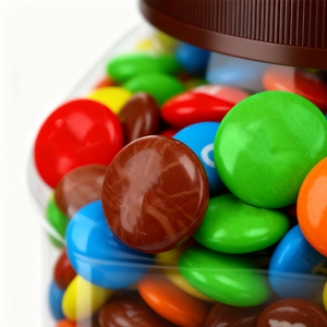 Vente en gros de chocolat M&M au goût de café solide, frais et prêt à consommer, avec des noix, 45g - Product Image 2