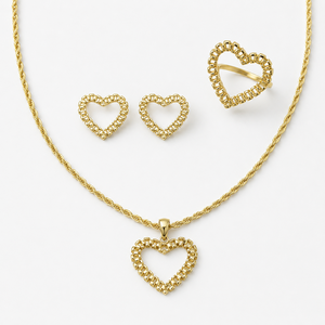 Anillo de Oro de 14k con Diseño Clásico Nugget, Marco de Corazón Estilo Rollie, Anillo Hip Hop para Mujer, Regalo de Aniversario o Fiesta - Product Image 5