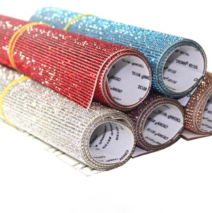 <span class=keywords><strong>Bling</strong></span> tự dính pha lê AB thạch tấm cho trang điểm Gương điện thoại di động cup xe - Product Image 1