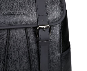 Оптовая продажа: Новинка! Премиальный мужской рюкзак из натуральной кожи для ноутбука 15,6 дюймов, повседневный, для офиса и путешествий, из высококачественной воловьей кожи. - Product Image 6