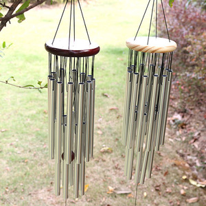 VEVOR Carillón De Viento Exterior, 1042 Mm, 6 Tubos, Tono Profundo, Campana Conmemorativa Para Aniversario Terraza Porche Jardin Patio Negro 94403352