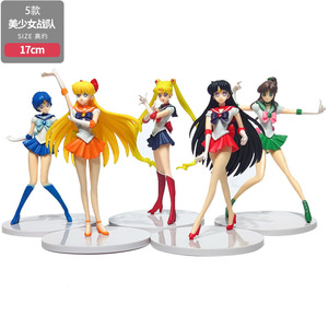 Figura de PVC de 5 pulgadas de una guerrera hermosa en posición de pie, hecha a mano, con diseño de conejo lunar, fuego, <span class=keywords><strong>Yeli</strong></span>, Mizuno, belleza asiática, modelo de adorno secundario - Product Image 2