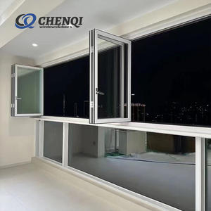 ChenQi Nouvelle Fenêtre de Balcon Intelligente Électrique en Aluminium, Fenêtre Pliante pour la Maison - Product Image 1