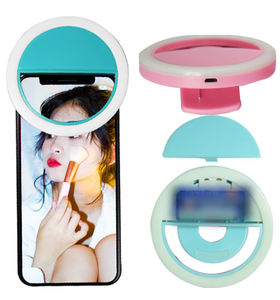 Accessoire lumineux pour téléphone portable, anneau lumineux, Flash pour Selfie, Iphone et anneau avec Clip - Product Image 3