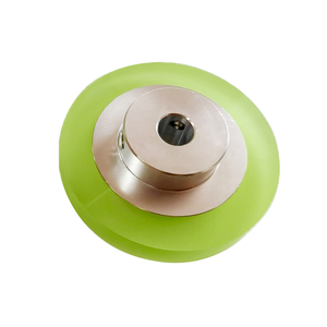 Bánh xe mã hóa PU + lõi nhôm-dia 68mm/150-200mm circ, lỗ khoan 5-10mm, 65A, có gắn kết - Product Image 4