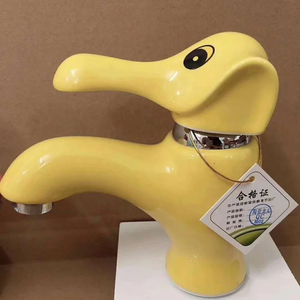 <span class=keywords><strong>Robinet</strong></span> en céramique à poignée unique pour enfants, lavabo à main, robinetterie sanitaire - Product Image 5