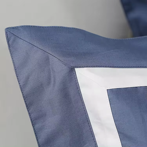 Luxury 5 Star Hotel 100% Cotton Bedding <strong>Set</strong> Custom logo White Flat Bed <strong>Sheets</strong> Pillowcase Duvet Cover - Product Image 6