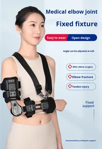 Attelle de Fixation du Coude en Alliage d'Aluminium Léger pour Rééducation de l'Aile Supérieure, Écharpe de Maintien pour <span class=keywords><strong>Fracture</strong></span> du Bras et Dislocation Limitée de l'Avant-bras - Product Image 6