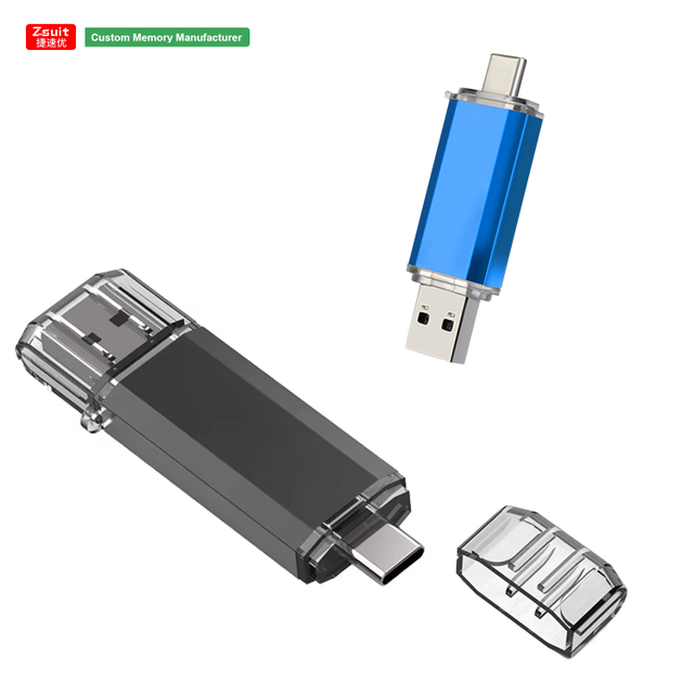 Cheapest Price 64GB 2 in 1 Type-C USB Key Thumb Pendrive Memory Sticks Pen Drive Android Phone Storage Key 3.0 USB Flash Drive