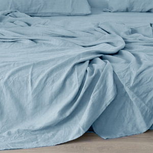 Tissu mélangé 45 % lin 55 % coton pour literie, couleur unie, en gros, provenant de fournisseurs de tissus en lin - Product Image 4