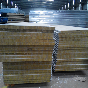 Rock Wool Core <strong>Sandwich</strong> <strong>Panel</strong> Thermal Insulation Fire Rated Wall <strong>Roof</strong> Sheet - Product Image 2