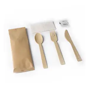 Juego <span class=keywords><strong>de</strong></span> <span class=keywords><strong>cubiertos</strong></span> ecológicos <span class=keywords><strong>de</strong></span> madera para embalaje personalizado, <span class=keywords><strong>cubiertos</strong></span> desechables para llevar, juegos <span class=keywords><strong>de</strong></span> tenedor y cuchara <span class=keywords><strong>de</strong></span> bambú <span class=keywords><strong>de</strong></span> 140mm - Product Image 1