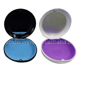 डेबेंचर दांतों के लिए चुंबक दर्पण के साथ कंटेनर और कंटेनर मामले को सफेद करने के लिए चुंबकीय दर्पण के साथ कंटेनर - Product Image 6