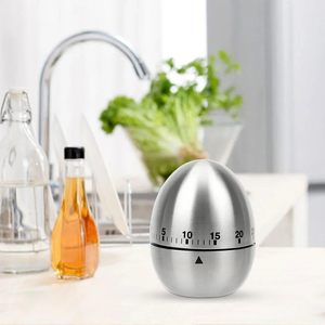 Temporizador Mecánico de Cocina de Acero Inoxidable de 60 Minutos, Herramienta de Cocina con Alarma y Cuenta Regresiva, Venta al Por Mayor - Product Image 2