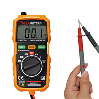 PM8232A Multimètre numérique portable à plage automatique avec détection NCV 1.5V 9V 12V Testeur de batterie Voltmètre AC DC