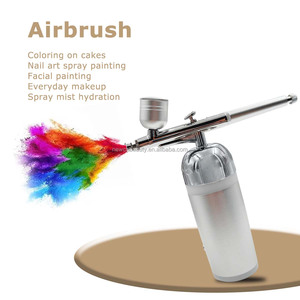Đa Chức Năng Trang Điểm Chăm Sóc Da Mặt Chăm Sóc Bàn Chải Không Khí Trên Khuôn Mặt Máy Oxy Máy Bay Phản Lực Nano Phun Airbrushes Hấp Trên Khuôn Mặt Airbrush - Product Image 3