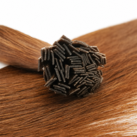 Extensions Flat Tip Vietnamiennes Raw Virgin Cheveux Humains Décolorés Fusion Single Drawn Machine Double Weft.