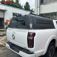 Capot rigide en alliage d'aluminium pour pick-up avec panneaux latéraux MOLLE et porte arrière solide pour GWM Cannon Poer