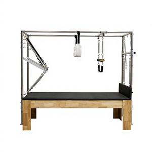 Reformer de Pilates SAERDE, Duradero, Espacioso y Cómodo, para Gimnasio en Casa, de Alta Gama, Profesional, Torre Premium, Madera Exquisitamente Elaborada - Product Image 1