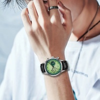 Nouvelle Montre Pastèque 2026 Homme Femme Série UK Étudiant Jeune D0g01 Collège Lycée Style Ins Design