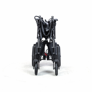 Vente flash : fauteuil roulant électrique pliable et léger |   Certifié UE, structure en fer, capacité de charge 140 kg, batterie incluse - Product Image 5