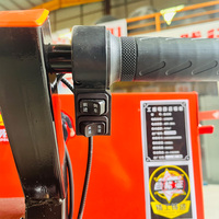 Chariot à cendres électrique rechargeable robuste de qualité industrielle, benne basculante à 3 roues poussée à la main, capacité 500 kg, moteur 48 V, pour l'exploitation minière
