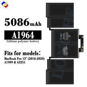 Batteria per Laptop A1964 per <span class=keywords><strong>Apple</strong></span> MacBook Pro Retina 13 pollici A1989 batterie agli ioni di litio - Product Image 2
