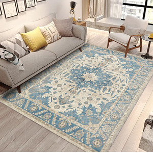Vente chaude grande taille Teppich traditionnel fausse fourrure tapis en peluche antidérapant salon persan lavable à la machine tapis et tapis - Product Image 6