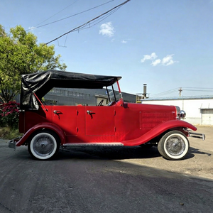 Factory Direct Sale European Vintage Electric Classic Sightseeing Car Customized Color 5 <b>Passengers</b> <b>2</b> Year Warranty 4 Wheels - Product Image 1