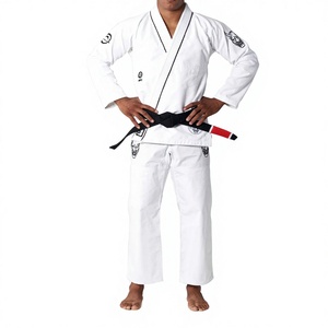 Kimono de Jiu Jitsu Brasileño BJJ 100% Algodón 480g Transpirable con Logotipo Frontal - Product Image 2