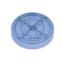 Niveau à bulle rond en gros, mini-règle de niveau à eau, capteur de niveau à bulle métallique, niveau à bulle rond de type Bullseye