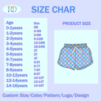 Shorts de bain respirants à séchage rapide pour bébés garçons, imprimé camouflage, taille élastique, décontractés, pour la plage, OEM