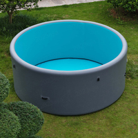 Piscine gonflable extérieure en PVC, directement de l'usine, pour enfants, adultes et familles, pour la cour arrière