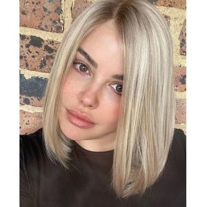 จริง 12A รัสเซียผมสีบลอนด์ Ash <span class=keywords><strong>สั้น</strong></span>ตัดวิก<span class=keywords><strong>ผม</strong></span> Kosher เวอร์จิน<span class=keywords><strong>สาว</strong></span>หนังกําพร้า<span class=keywords><strong>ผม</strong></span>มนุษย์ผ้าไหมด้านบนลูกไม้ด้าน<span class=keywords><strong>หน้า</strong></span>วิกผมชาวยิว - Product Image 6