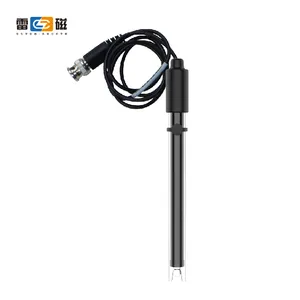 E-201-C pH combination probe with BNC connector Gel filled reacharged ph electrode labuse used in swimming pool customized model