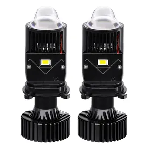 17 Years Factory Super Bright Projector Led Headlight Lens Y3 Y4 Mini H4 Led H7 Laser Headlight Bulbs Led H4 Projector Mini Lens