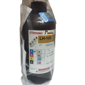 Encre UV curable Mimaki LH100 fabriquée au Japon, CMYK W LC LM 1000 ml/1 L, pour imprimantes <span class=keywords><strong>JFX500</strong></span>, UJF6042, UJV160 et UJF7151plus. - Product Image 3