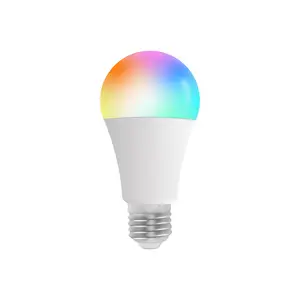 Matter Over WiFi 9W Smart Light Bulb E27 Dimmable Siri Alexa Google Home 120V 220V RGBCW Smartthing Google Home