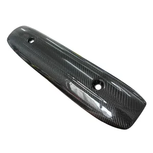 Protection des tuyaux d'échappement de moto en fibre de carbone pour YAMAHA <span class=keywords><strong>Tmax</strong></span> 530 2015-2016 - Product Image 3