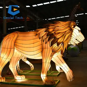 JN-Z23JL07 гениальный, потрясающий мир фонарь показывает самых популярных китайских шелковых фонарей животных - Product Image 1