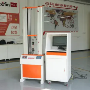 Double Column 2kn Computer Control Fabric Tensile Strength Tester Machine
