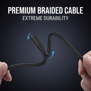 Nouveau câble 2026 41 100W, compatibilité universelle, gaine tressée en nylon 48 brins, câble de données réutilisable USB-C vers Lightning - Product Image 3