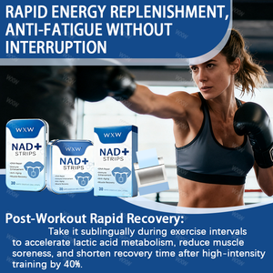 อาหารเสริม NAD + Advanced บนช่องปากด้วย resveratrol ช่วยเพิ่มความแข็งแกร่งและต่อสู้กับความเครียดจากปฏิกิริยาออกซิเดชั่น - Product Image 4