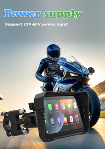 6 pollici Touch Wireless CarPlay Moto navigatore GPS <span class=keywords><strong>Android</strong></span> Auto 2K anteriore posteriore doppia fotocamera impermeabile Moto DVR TPMS WiFi GPS - Product Image 6