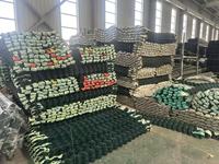 Malla de Diamante Recubierta de PVC Verde Oscuro para Protección de Seguridad en Canchas de Tenis y Jardines, Cerca de Alambre Galvanizado